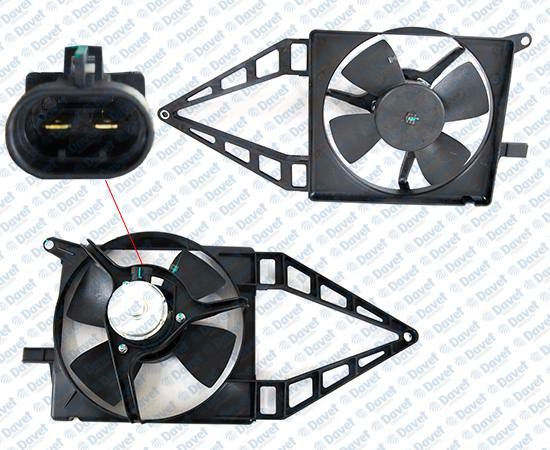 ORIS FOP13800C Fan Motoru Corsa B / Combo B Astra F 1.4i  ####